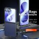 Защитный чехол Deexe Matte Skin (FF) для Samsung Galaxy Flip 8 - Transparent Black. Фото 3 из 14
