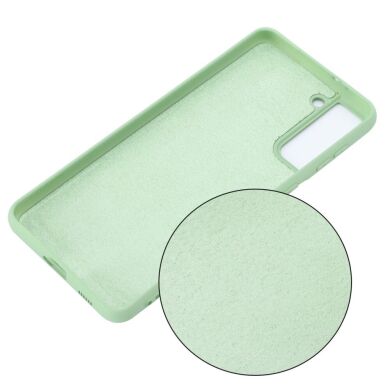 Защитный чехол Deexe Silicone Case для Samsung Galaxy S21 - Green