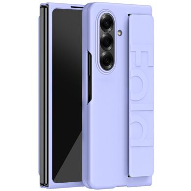 Захисний чохол Deexe Silicone Grip для Samsung Galaxy Fold 7 - Purple