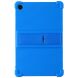 Защитный чехол Deexe Silicone Kickstand для Samsung Galaxy Tab A11 Plus (X230/236) - Dark Blue. Фото 2 из 10