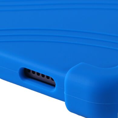 Защитный чехол Deexe Silicone Kickstand для Samsung Galaxy Tab A11 Plus (X230/236) - Purple