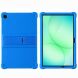 Защитный чехол Deexe Silicone Kickstand для Samsung Galaxy Tab A11 Plus (X230/236) - Dark Blue. Фото 1 из 10