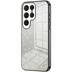 Захисний чохол Deexe Sparkles Cover для Samsung Galaxy S26 Ultra - Black