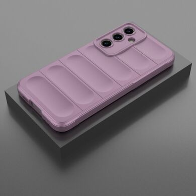 Защитный чехол Deexe Terra Case для Samsung Galaxy S24 FE (S721) - Light Purple