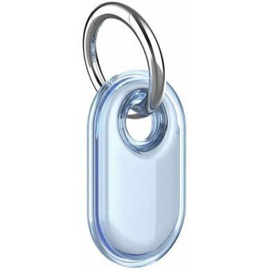 Захисний чохол Deexe Waterproof Crystal для Samsung Galaxy SmartTag 2 - Transparent Blue