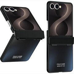 Защитный чехол Dux Ducis Chrome Case для Samsung Galaxy Flip 8 - Black