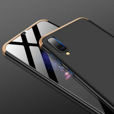 Захисний чохол GKK Double Dip Case для Samsung Galaxy A50 (A505) / A30s (A307) / A50s (A507), Black / Gold