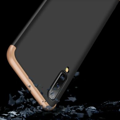 Захисний чохол GKK Double Dip Case для Samsung Galaxy A50 (A505) / A30s (A307) / A50s (A507), Black / Gold