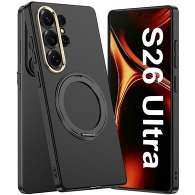 Захисний чохол GKK Magnetic Kickstand для Samsung Galaxy S26 Ultra - Black