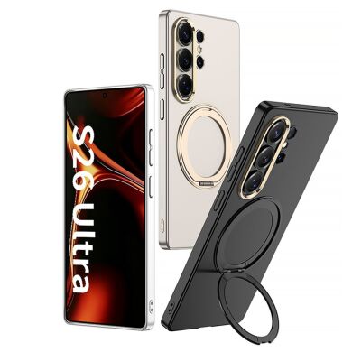 Захисний чохол GKK Magnetic Kickstand для Samsung Galaxy S26 Ultra - Black