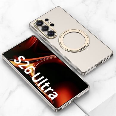 Захисний чохол GKK Magnetic Kickstand для Samsung Galaxy S26 Ultra - Black