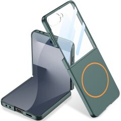 Защитный чехол GKK UltraThin Magnetic для Samsung Galaxy Flip 7 - Green