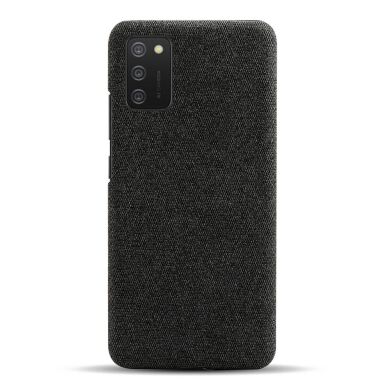 Защитный чехол KSQ Cloth Style для Samsung Galaxy A02s (A025) - Black