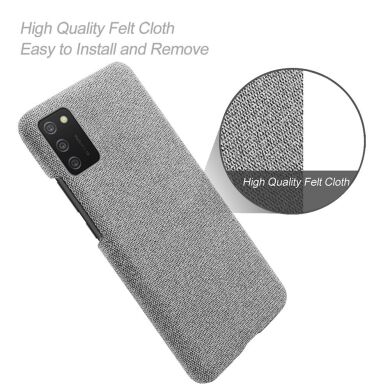 Защитный чехол KSQ Cloth Style для Samsung Galaxy A02s (A025) - Grey
