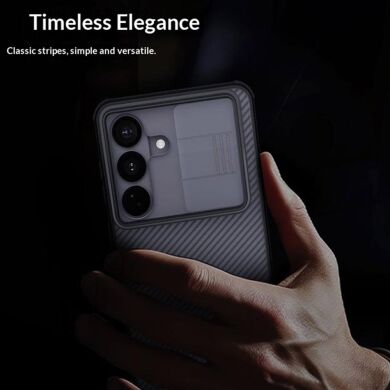 Захисний чохол NILLKIN CamShield Pro (Clear Version) для Samsung Galaxy S26 Plus - Black
