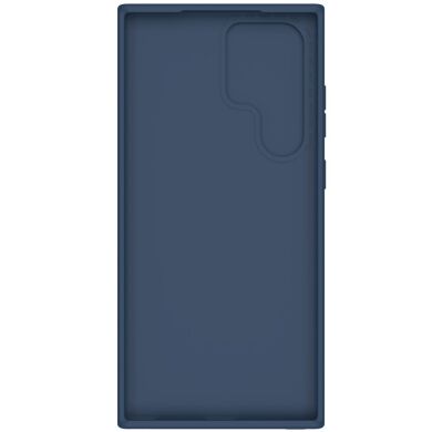 Захисний чохол NILLKIN CamShield Silky Silicone Case для Samsung Galaxy S23 Ultra (S918) - Blue