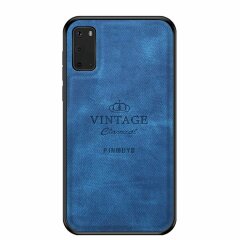 Защитный чехол PINWUYO Vintage Series для Samsung Galaxy S20 (G980) - Blue
