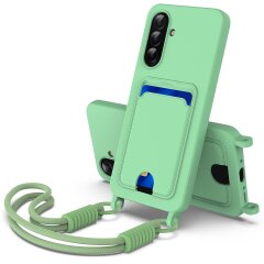 Защитный чехол Reframe Silicone Holder для Samsung Galaxy A17 (A175) - Green