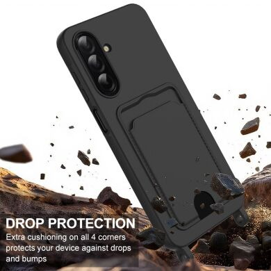 Захисний чохол Reframe Silicone Holder для Samsung Galaxy A17 (A175) - Black