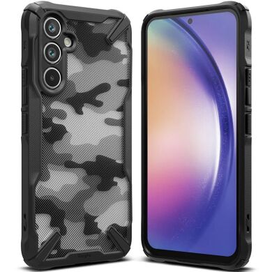 Захисний чохол RINGKE Fusion X для Samsung Galaxy A54 (A546) - Camo Black