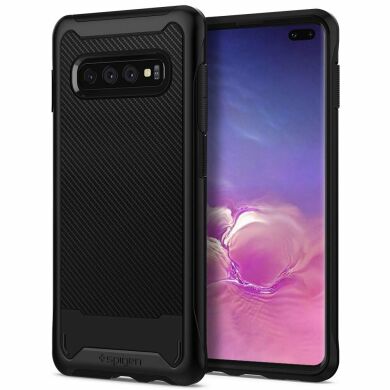 Захисний чохол Spigen (SGP) Hybrid NX для Samsung Galaxy S10 Plus (G975) - Black