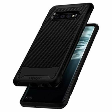 Захисний чохол Spigen (SGP) Hybrid NX для Samsung Galaxy S10 Plus (G975) - Black