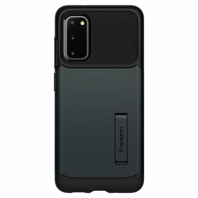 Защитный чехол Spigen (SGP) Slim Armor для Samsung Galaxy S20 (G980) - Metal Slate