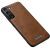 Захисний чохол SULADA Leather Case для Samsung Galaxy S22 - Brown