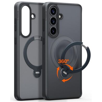 Защитный чехол TORRAS Ostand Q3 Spin (with MagSafe) для Samsung Galaxy S26 - Black