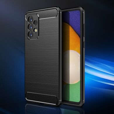 Захисний чохол UniCase Carbon для Samsung Galaxy A33 - Black