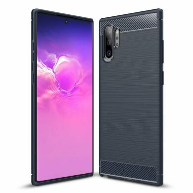 Захисний чохол UniCase Carbon для Samsung Galaxy Note 10 Pro - Blue