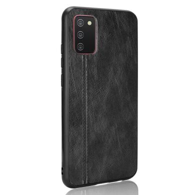 Защитный чехол UniCase Leather Series для Samsung Galaxy A02s (A025) - Black