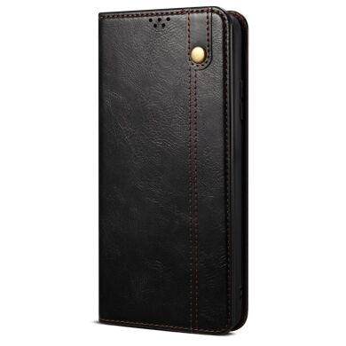 Защитный чехол UniCase Leather Wallet для Samsung Galaxy A07 (A075) - Black