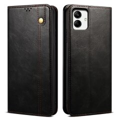 Защитный чехол UniCase Leather Wallet для Samsung Galaxy A07 (A075) - Black