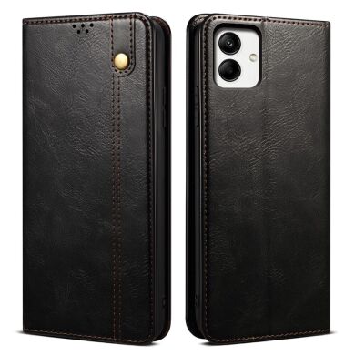 Защитный чехол UniCase Leather Wallet для Samsung Galaxy A07 (A075) - Black