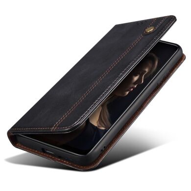 Защитный чехол UniCase Leather Wallet для Samsung Galaxy A07 (A075) - Black