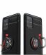 Захисний чохол UniCase Magnetic Ring для Samsung Galaxy A71 (A715) - Black / Red
