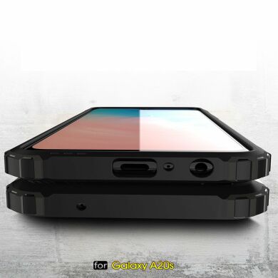 Защитный чехол UniCase Rugged Guard для Samsung Galaxy A20s (A207) - Black