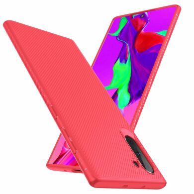 Защитный чехол UniCase Twill Soft для Samsung Galaxy Note 10 - Red