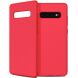 Защитный чехол UniCase Twill Soft для Samsung Galaxy S10 Plus (G975) - Red. Фото 3 из 10
