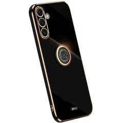 Защитный чехол XINLI Porcelain Ring для Samsung Galaxy A16 (A165) - Black