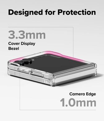 Защитный чехол Ringke Fusion Flap для Samsung Galaxy Flip 8 (8800328819399) - Clear