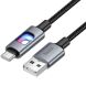 Кабель Hoco U144 USB to Type-C (3A, 1.2m) - Black. Фото 2 из 6