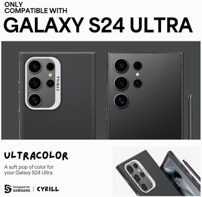 Защитный чехол Cyrill UltraColorby Spigen для Samsung Galaxy S24 Ultra (S928) - Dusk