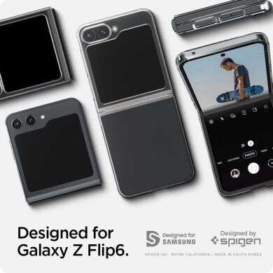 Защитный чехол Spigen (SGP) AirSkin (FF) для Samsung Galaxy Flip 6 - Crystal Clear