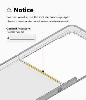 Защитный чехол Ringke Fusion Flap для Samsung Galaxy Flip 8 (8800328819399) - Clear