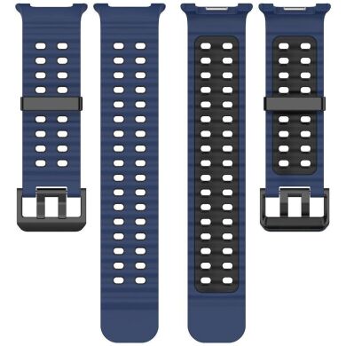 Ремешок Deexe Ocean Strap для Samsung Galaxy Watch 8 (40/44mm) / 8 Classic - Blue / Black