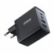 Мережевий зарядний пристрій JOYROOM TCG02 GaN Ultra Fast Charger Kit (67W) 2A+2C + кабель Type-C to Type-C (1.2m, 100W) - Black