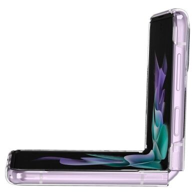 Захисний чохол Spigen (SGP) AirSkin для Samsung Galaxy Flip 3 - Crystal Clear