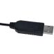 Кабель ArmorStandart USB to DC 5.5x2.1мм (9V, 0.8m) - Black. Фото 3 из 4